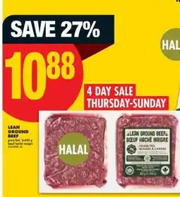 No Frills LEAN GROUND BEEF offer