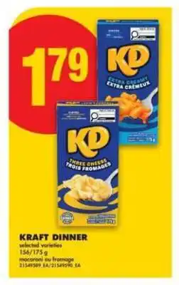 No Frills Kraft Dinner offer