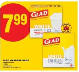 No Frills GLAD GARBAGE BAGS offer