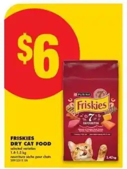 No Frills Friskies Dry Cat Food offer