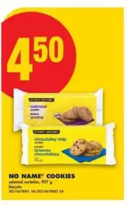 No Frills NO NAME COOKIES offer