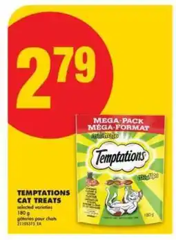 No Frills TEMPTATIONS CAT TREATS offer