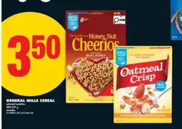 No Frills General Mills Cereal offer