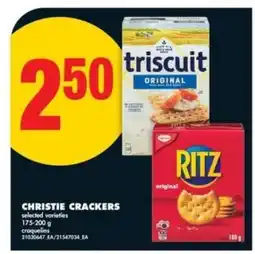 No Frills Christie Crackers offer