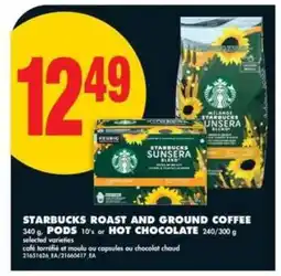 No Frills Starbucks Roast and Ground Coffee offer