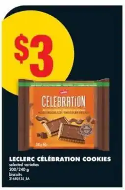 No Frills Leclerc Celebration Cookies offer