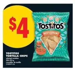 No Frills Tostitos Tortilla Chips offer