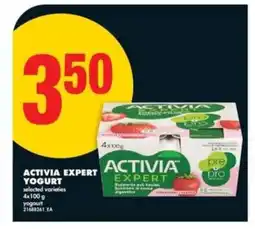 No Frills ACTIVIA EXPERT YOGURT offer