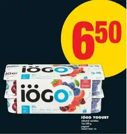 No Frills Iögo Yogurt offer