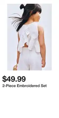 H&M 2-Piece Embroidered Set offer