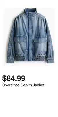 H&M Oversized Denim Jacket offer