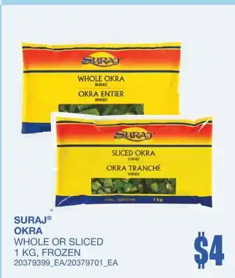 Wholesale Club OKRA offer