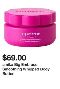 Sephora amika Big Embrace Smoothing Whipped Body Butter offer