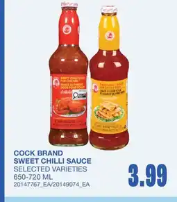 Wholesale Club SWEET CHILLI SAUCE offer