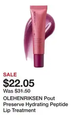 Sephora OLEHENRIKSEN Pout Preserve Hydrating Peptide Lip Treatment offer
