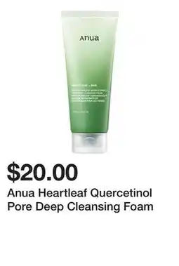 Sephora Anua Heartleaf Quercetinol Pore Deep Cleansing Foam offer