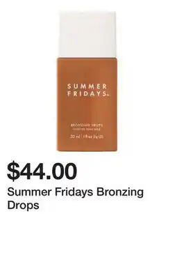 Sephora Summer Fridays Bronzing Drops offer