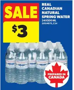 Real Canadian Superstore REAL CANADIAN NATURAL SPRING WATER offer