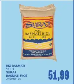 Wholesale Club RIZ BASMATI offer