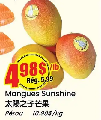 Btrust Supermarket Mangues Sunshine offer