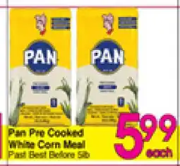 Danforth Food Market Pan Pre Cooked White Corn Meal offer