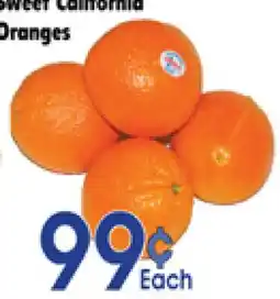 Danforth Food Market sweet California Oranges offer