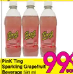 Danforth Food Market Pink Ting Sparkling Grapefruit Beverage offer