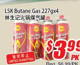 WinCo Food Mart LSK Butane Gas 227gx4 offer