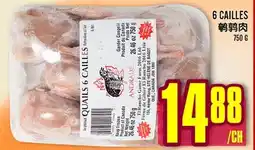 Marché Lian Tai ANDRADE Quails offer