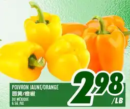 Marché Lian Tai POIVRON JAUNE/ORANGE offer