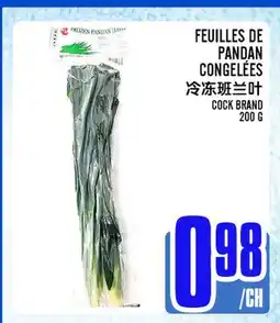 Marché Lian Tai FEUILLES DE PANDAN CONGELÉES offer