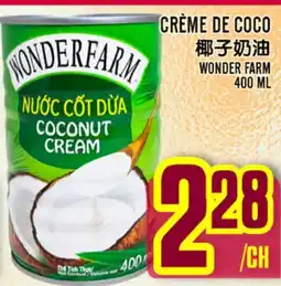 Marché Lian Tai CRÈME DE COCO WONDER FARM offer