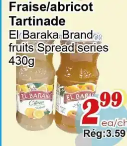 Marche C&T El Baraka Brand fruits Spread series offer