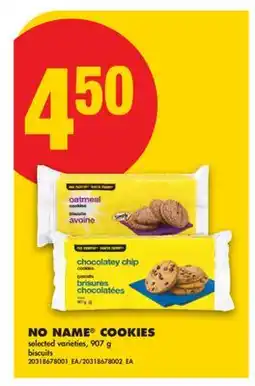 No Frills NO NAME COOKIES offer