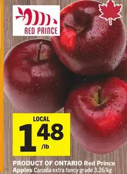 Foodland Red Prince Apples offer
