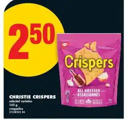 No Frills CHRISTIE CRISPERS offer