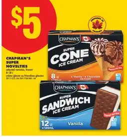 No Frills CHAPMAN'S SUPER NOVELTIES, 8-18'S offer