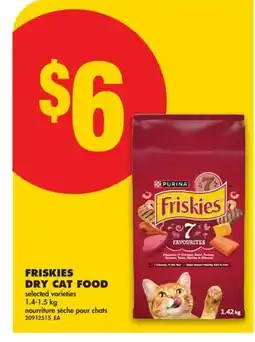 No Frills FRISKIES DRY CAT FOOD offer