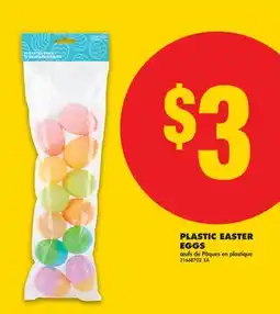 No Frills PLASTIC EASTER EGGS offer