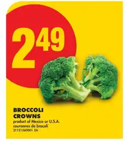 No Frills BROCCOLI CROWNS offer