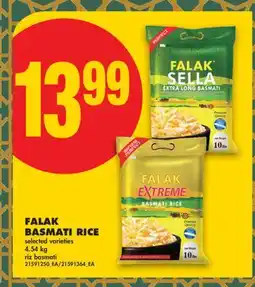 No Frills FALAK BASMATI RICE offer