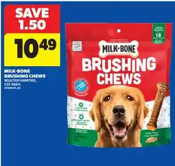 Real Canadian Superstore MILK-BONE BRUSHING CHEWS offer