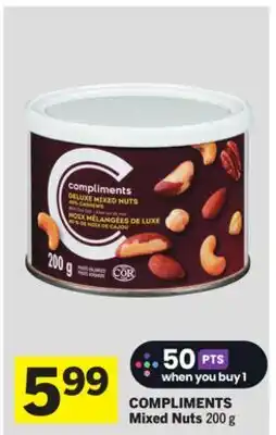 Foodland COMPLIMENTS Mixed Nuts offer