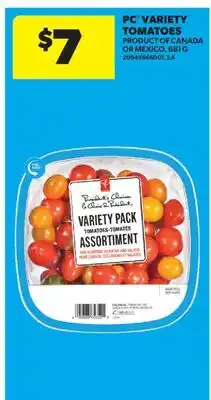 Real Canadian Superstore PC VARIETY TOMATOES offer