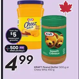 Sobeys KRAFT Peanut Butter offer