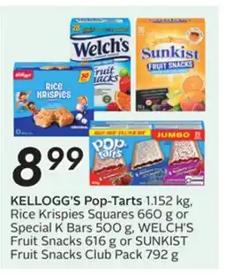 Sobeys KELLOGG'S Pop-Tarts offer