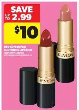 Real Canadian Superstore REVLON SUPER LUSTROUS LIPSTICK offer