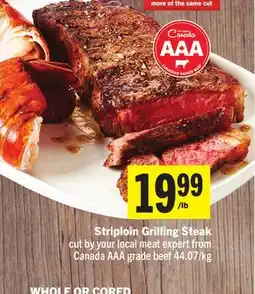 Foodland Striploin Grilling Steak offer