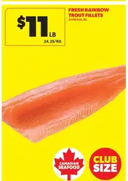 Real Canadian Superstore FRESH RAINBOW TROUT FILLETS offer