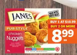 Foodland JANES Boxed and Breaded Poultry offer